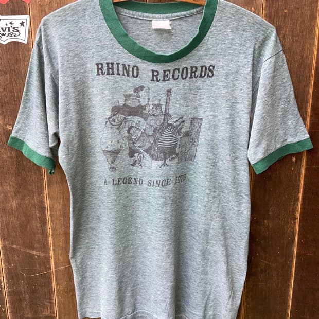 1980-90's  Vintage Ringer Tee