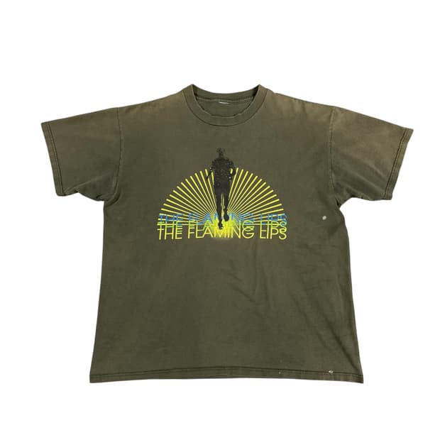 빈티지 90s 플레이밍 립스 티셔츠 Flaming Lips