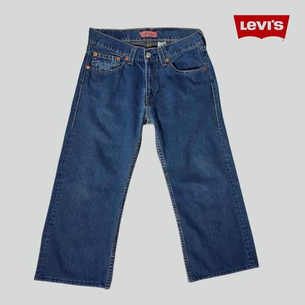 [W32L32]00s 리바이스 타입원 리얼루즈핏 데님 팬츠