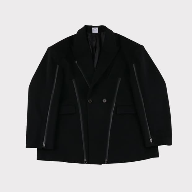 [2] CSC 오버핏 더블 블레이저 울자켓