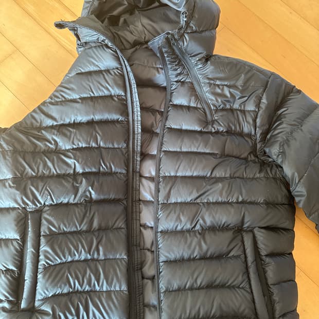 산산기어 25fw 경량패딩