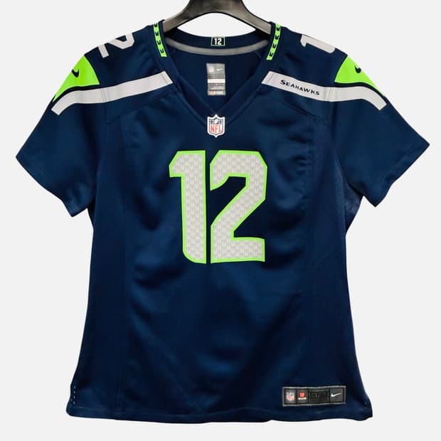 NFL X 나이키 시애틀 씨호크스 유니폼 풋볼 져지 L