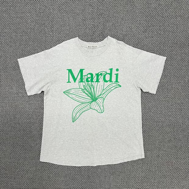MARDI MERCREDI 그레이 티셔츠