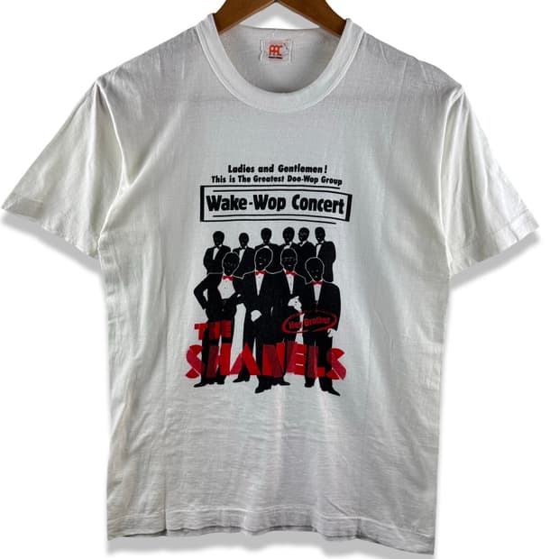 80S 샤넬즈 Wake-Wop Concert 일본생산 티셔츠3901