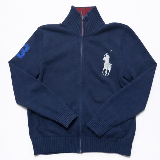 🐣폴로 랄프로렌 빅포니 니트 집업