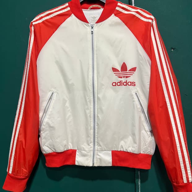 아디다스 트랙자켓 오렌지XL
