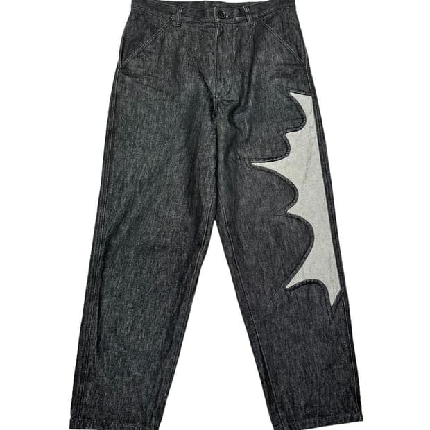 꼼데가르송 셔츠라인 패치 데님 팬츠