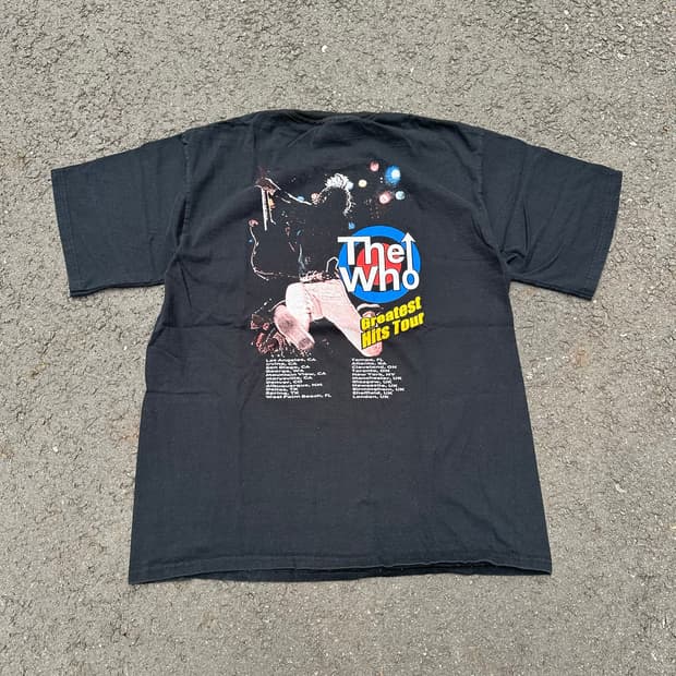 [빈티지] •The Who 00s Tour Hits Tour T-Shir