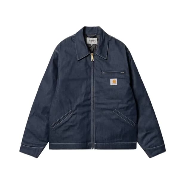 칼하트 WIP 노르코 데님 OG 디트로이트 자켓 블루 리지드