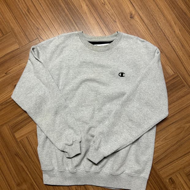 챔피온 스웻셔츠 맨투맨 그레이 L