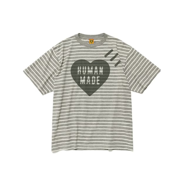 Human made 스트라이프 티셔츠