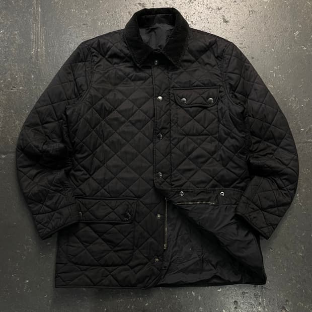 100 바버 매트 반즈 퀄팅 자켓 