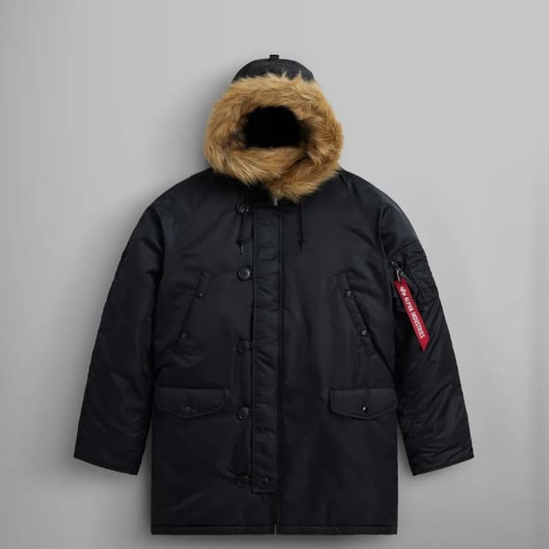 [XXL] 알파인더스트리 N3B 블랙 야상 패딩