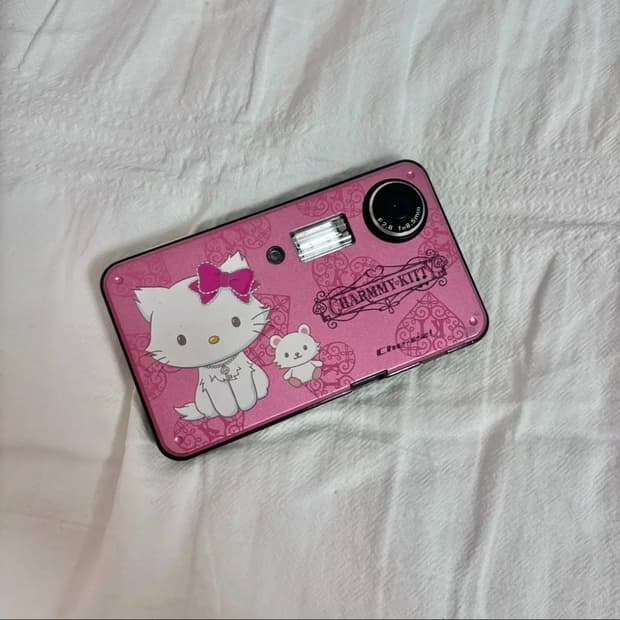 [외관S급/정크] 챠미키티 빈티지 디카 / 디지털카메라