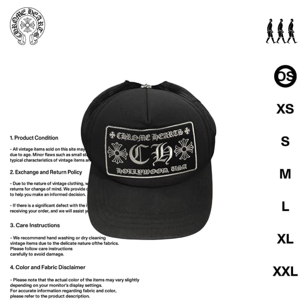 크롬하츠 할리우드 트러커캡