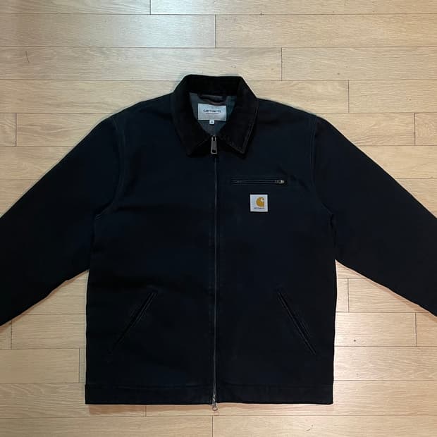 칼하트 윕 디트로이트 자켓 블랙