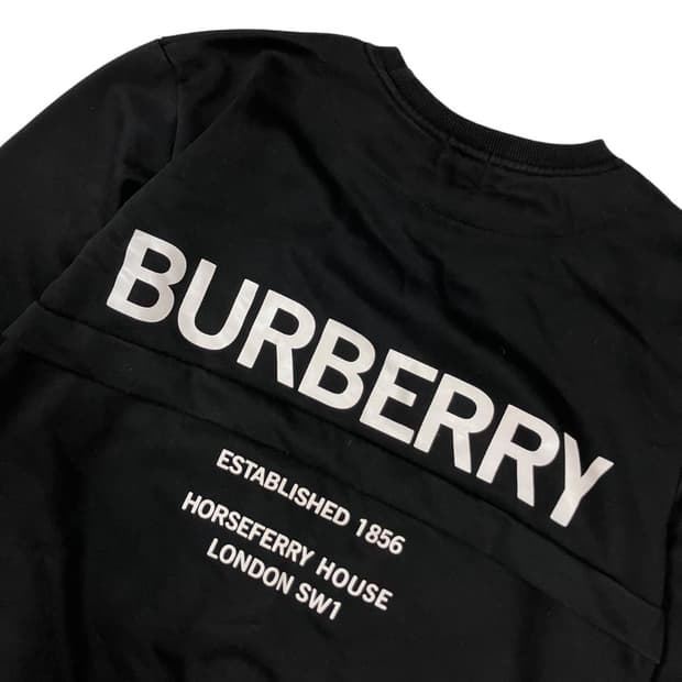 버버리 런던 잉글랜드 로고 맨투맨 XL