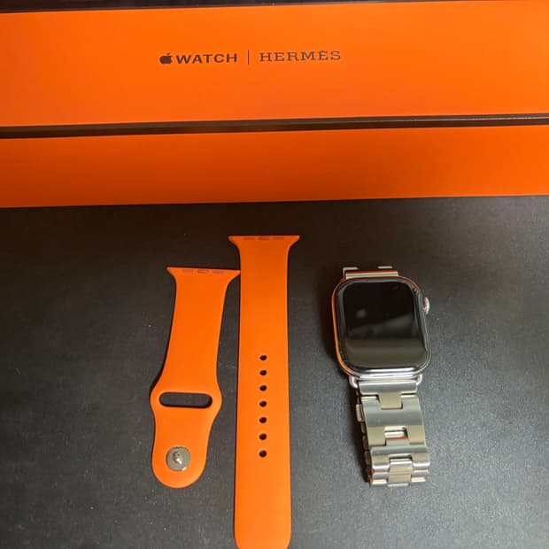 에르메스 애플워치11 46mm 사티네
