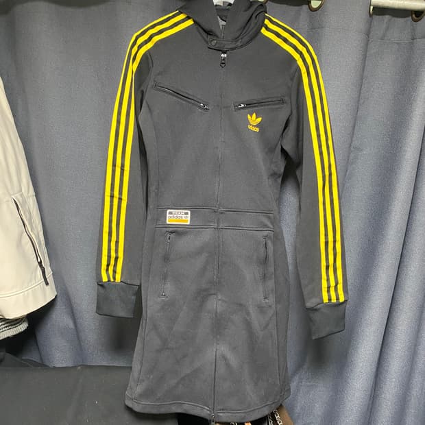 아디다스 투웨이 집업 원피스 져지 38