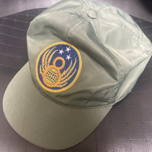 RRL(더블알엘) MA-1 타입 나일론 캡