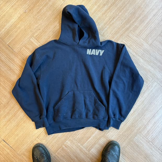 90s Soffe US Navy 후드티