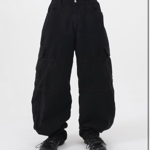 뉴치프시크dp 카고 팬츠 블랙