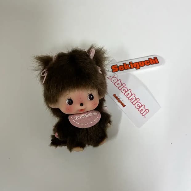 몬치치 베비치치 ss 여아 걸 빅헤드 키링 키체인 정품