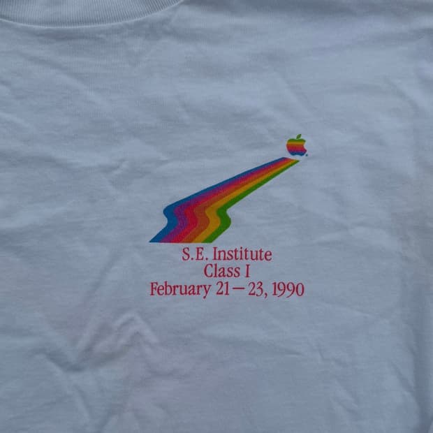 90s apple shirt