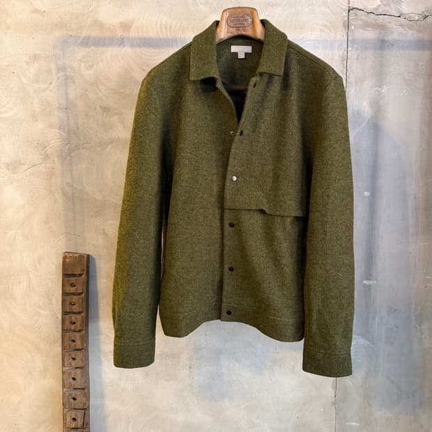 COS 코스 펠트울 블루종 100