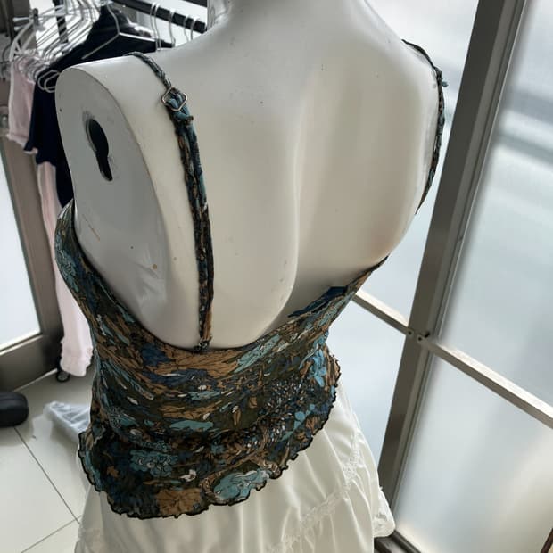 flower lace sleeveless