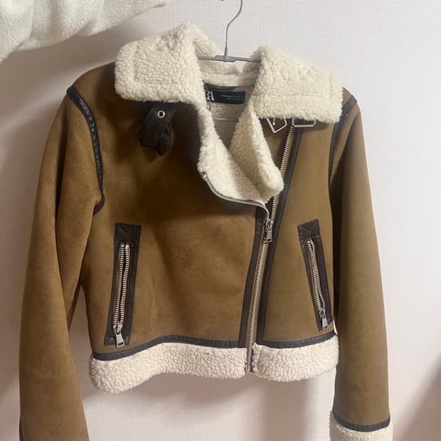 자라 zara 무스탕