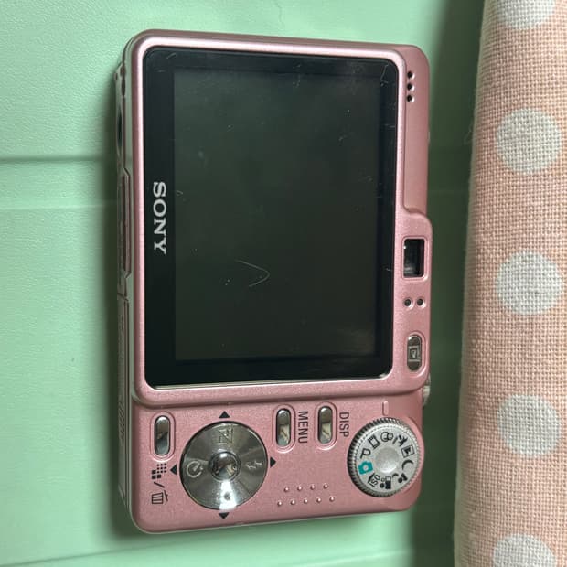 소니 사이버샷 dsc w55 