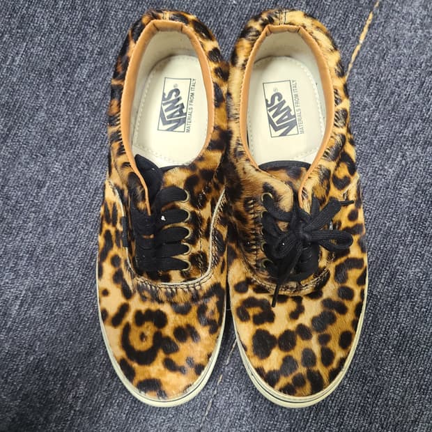 반스 송치 레오파드 어센틱