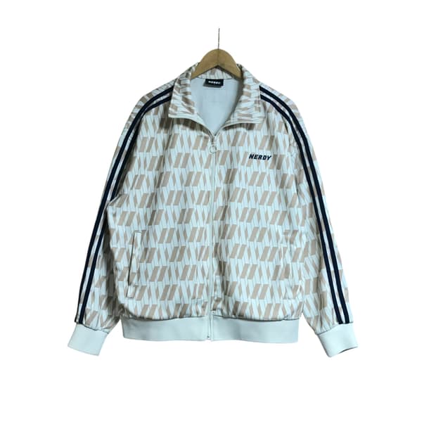 널디 패턴 트랙탑져지