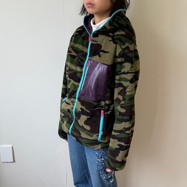 Beams 카모 리버시블 자켓