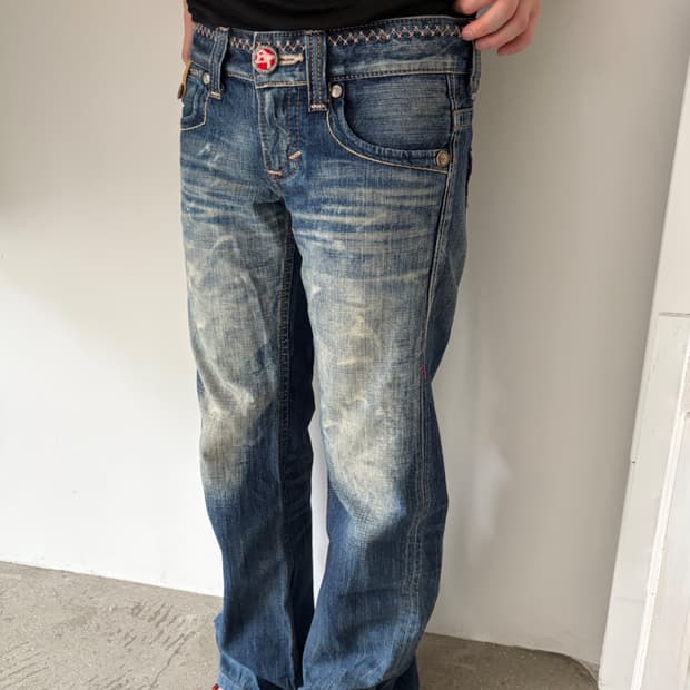BLUE TRIP EDWIN boots cut denim pants