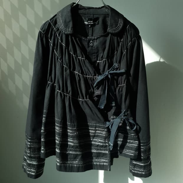 Comme Des Garcons Shirring Jacket