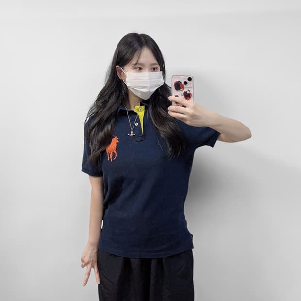 폴로 랄프로렌 빅 포니 카라 반팔티