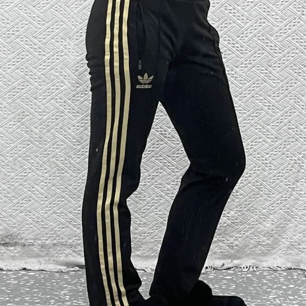 아디다스 빈티지 파이어버드 검골 트랙팬츠 85 C09590