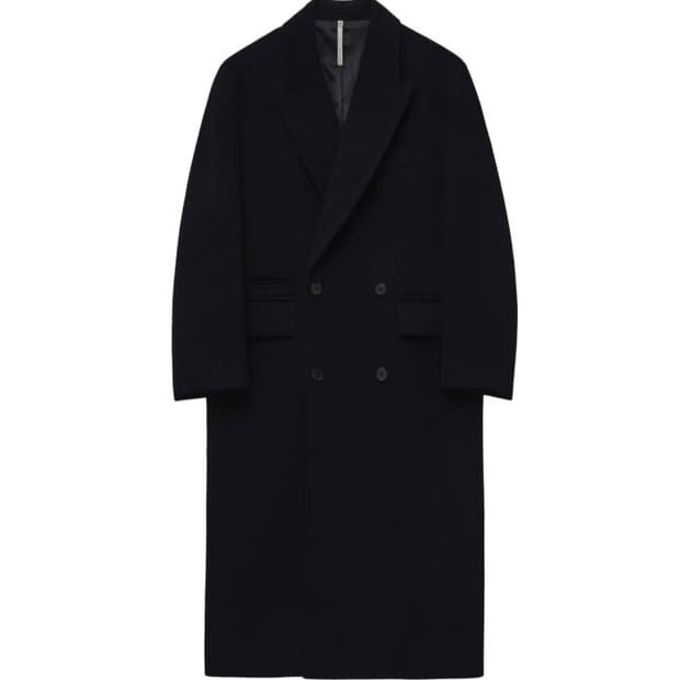 25FW 노이어 캐시미어 오버핏 더블코트