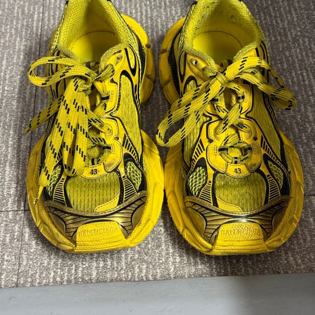 발렌시아가 3xl 옐로우 43사이즈