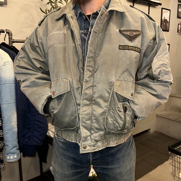 Houston reissue ma-1 flight jacket