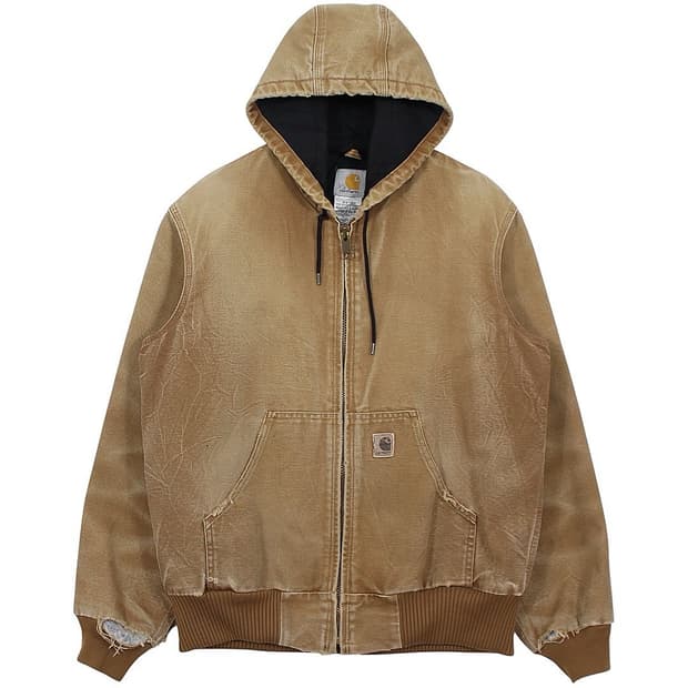 2008 칼하트 J130 BRN 덕 액티브 자켓 빈티지