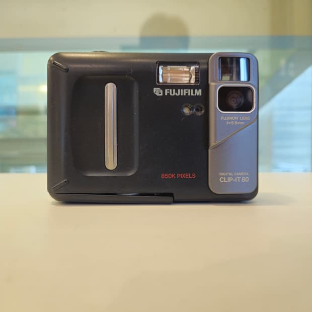 후지필름 FUJIFILM CLIP-IT 80 빈티지 디지털카메라