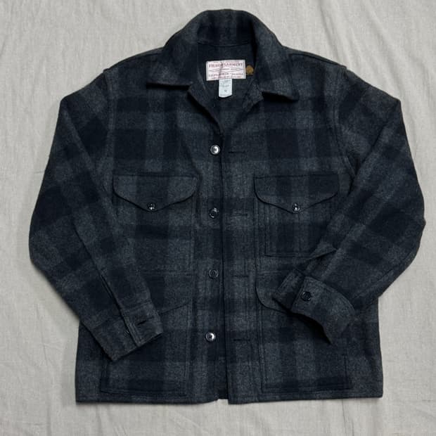 필슨 매키노 크루저 체크 울 자켓 40