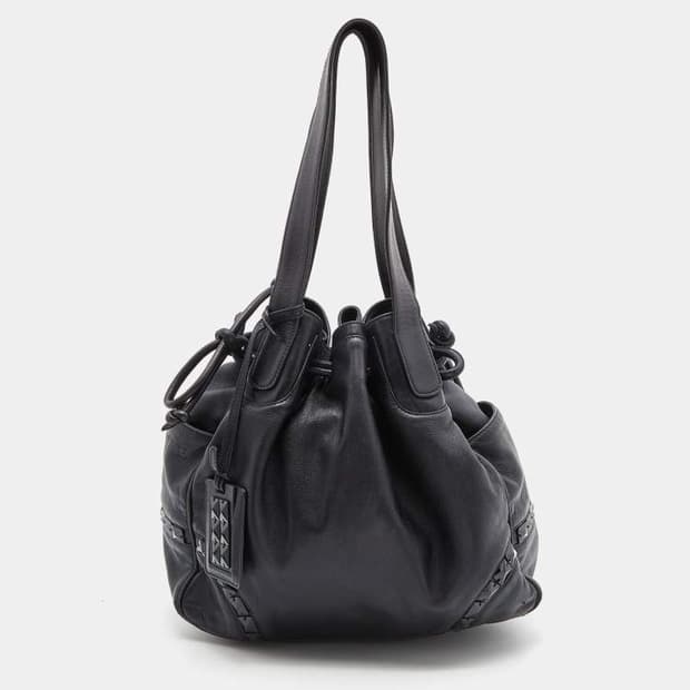 Loewe 로에베 블랙 스터드 숄더백