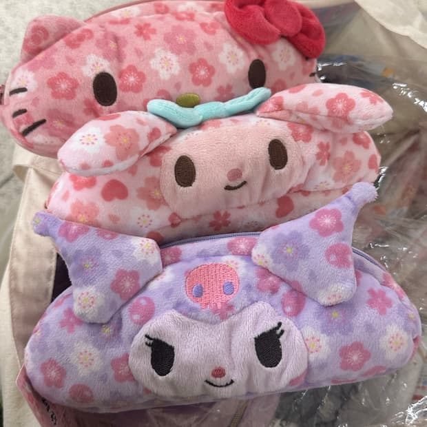 산리오 벚꽃 필통 파우치 케이스 (개당 가격)