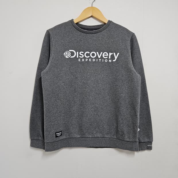 95 디스커버리 차콜 기모 맨투맨