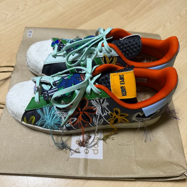 아디다스 X 션 우더스푼 슈퍼스타