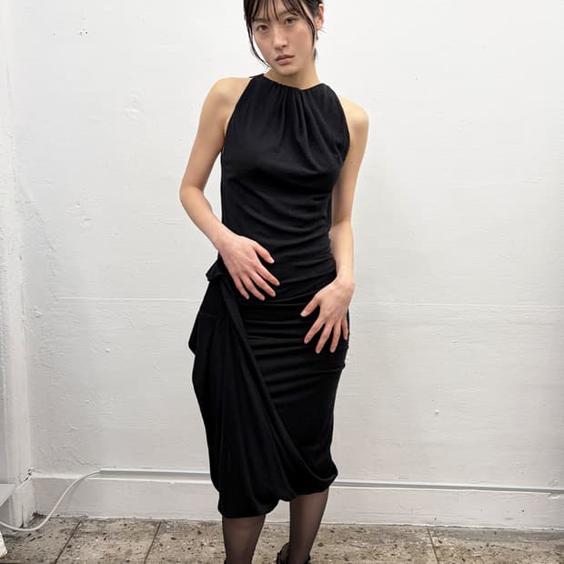 릭오웬스 드레이프 원피스